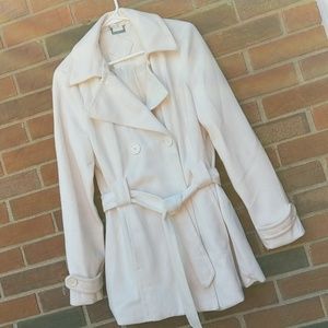 Winter white jacket from Jou jou